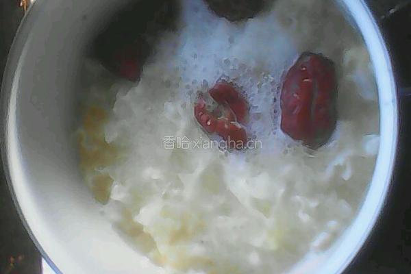红枣银耳羹的做法图解4