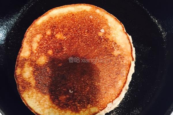 香蕉燕麦煎饼的做法图解5