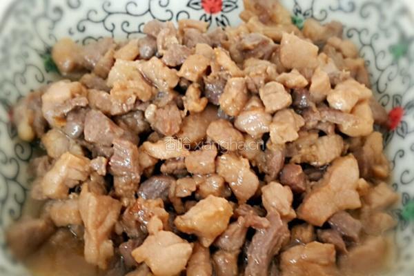 酸豆角炒肉的做法图解4
