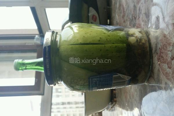 酸黄瓜的做法图解5