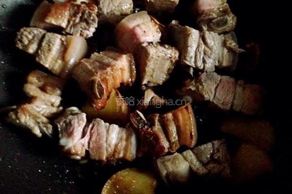 辣味红烧肉的做法图解5