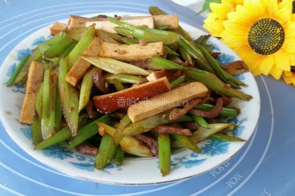 熏干芹菜的做法图解7