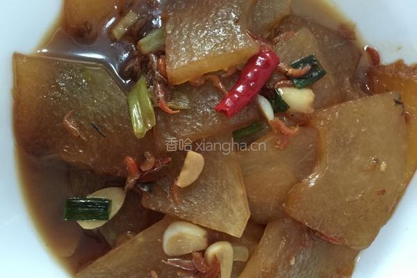 红烧冬瓜虾米的做法图解7