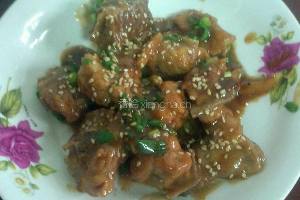 芝麻蜜汁排骨的做法图解3