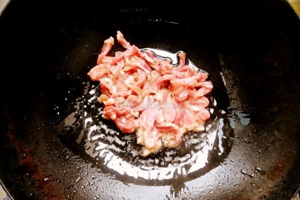 蒜苔版鱼香肉丝的做法图解6