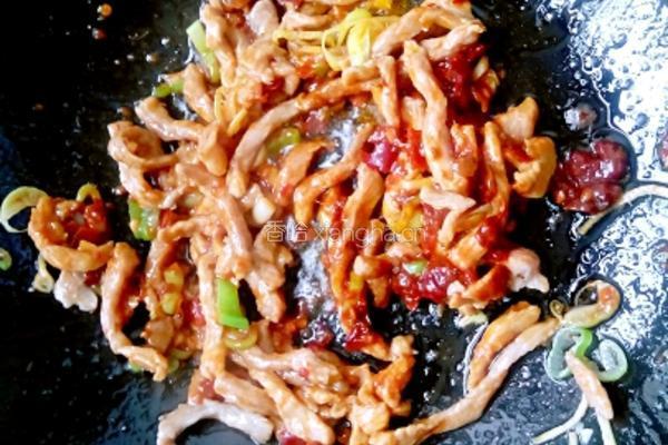 蒜苔版鱼香肉丝的做法图解9