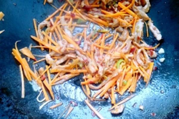 蒜苔版鱼香肉丝的做法图解10