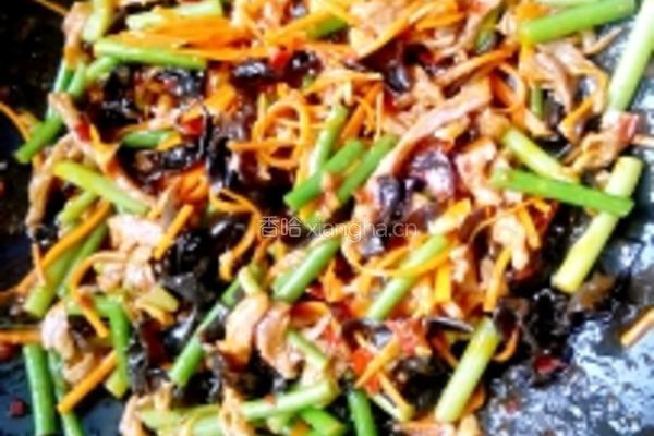 蒜苔版鱼香肉丝的做法图解13