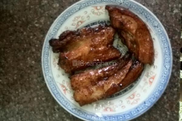 香煎五花肉的做法图解3