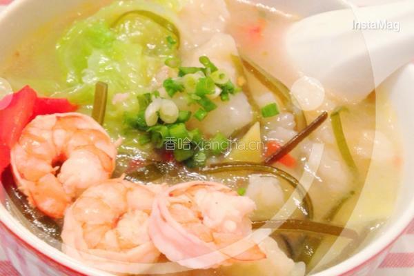 海鲜疙瘩汤的做法图解3