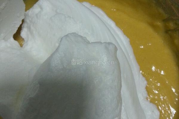 无开裂无塌陷~~~粗粮玉米面戚风蛋糕的做法图解8