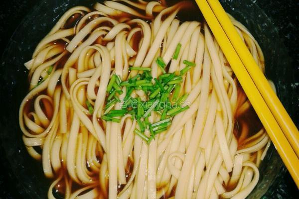 酱油面的做法图解4