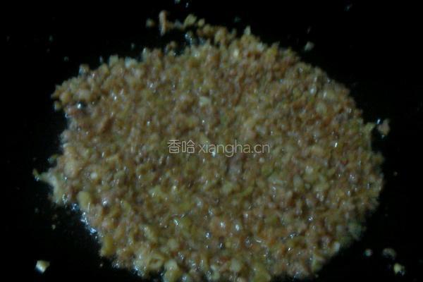 肉沫豆角的做法图解3
