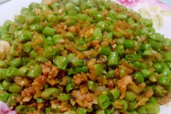 肉沫豆角的做法图解7