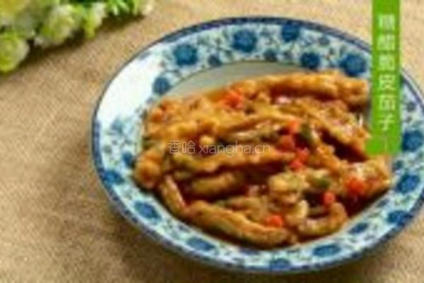 糖醋脆皮茄子的做法图解6