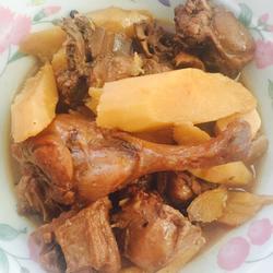 山药闷鸭的做法[图]
