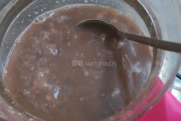 红豆薏米粥的做法图解4