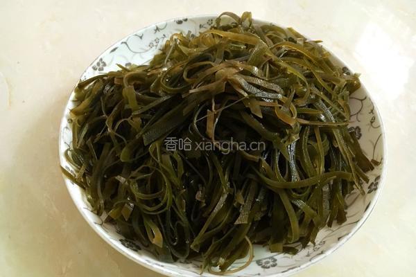 香辣海带丝的做法图解1