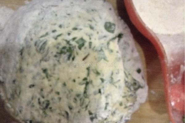 烙野菜饼的做法图解3