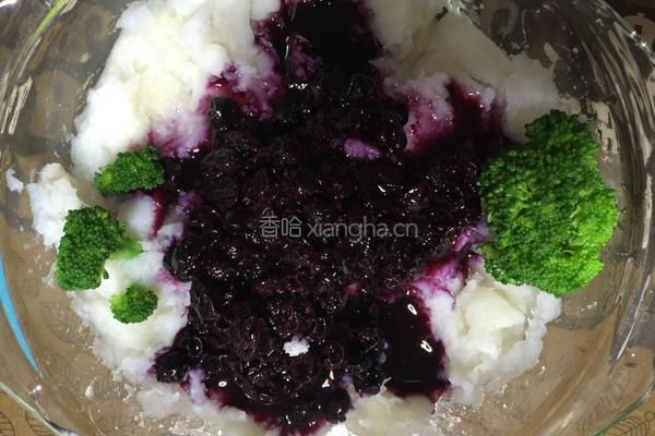 蓝莓山药的做法图解3