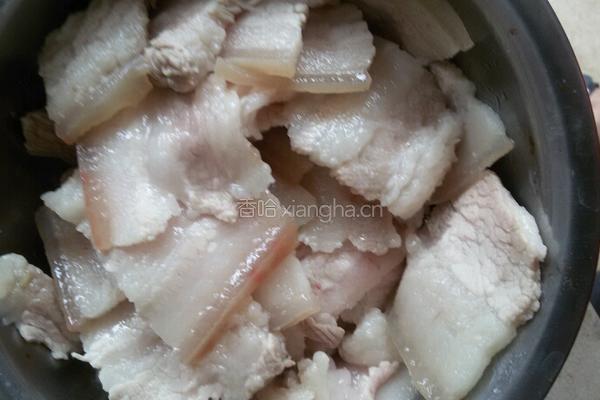 回锅肉的做法图解4