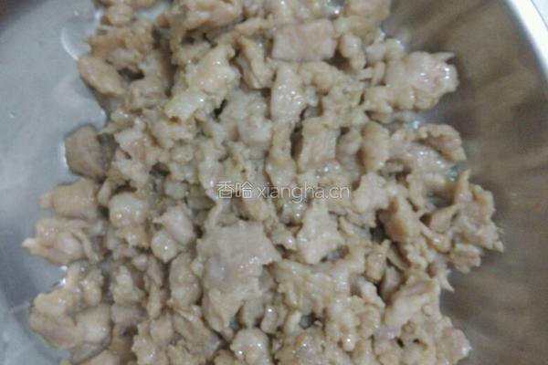 酸豆角炒肉沫的做法图解4
