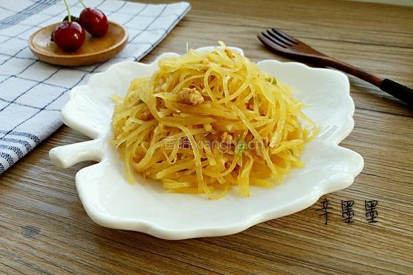 肉丁土豆丝的做法图解6