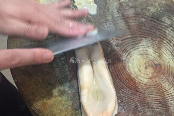 刺生象拔蚌的做法图解5