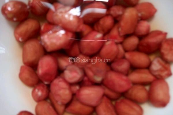 黑豆红皮花生奶的做法图解2
