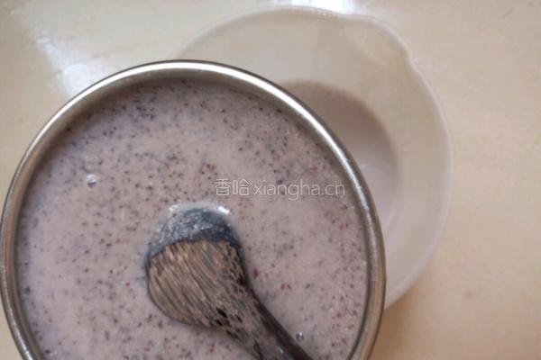黑豆红皮花生奶的做法图解4