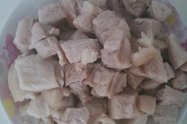酱油烧肉的做法图解4