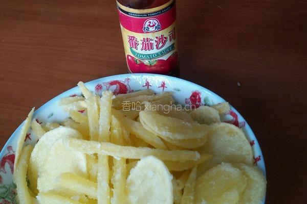 自制薯条的做法图解8