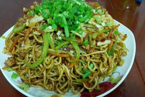 特殊的家常炒面的做法图解13
