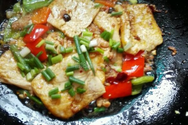 肉未香煎豆腐的做法图解4