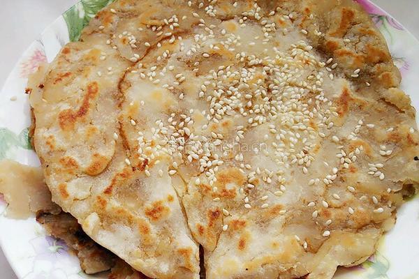 电饼铛版麻酱饼