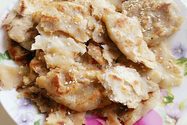 电饼铛版麻酱饼的做法图解12
