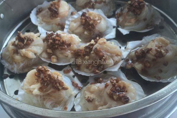 蒜蓉粉丝扇贝的做法图解8