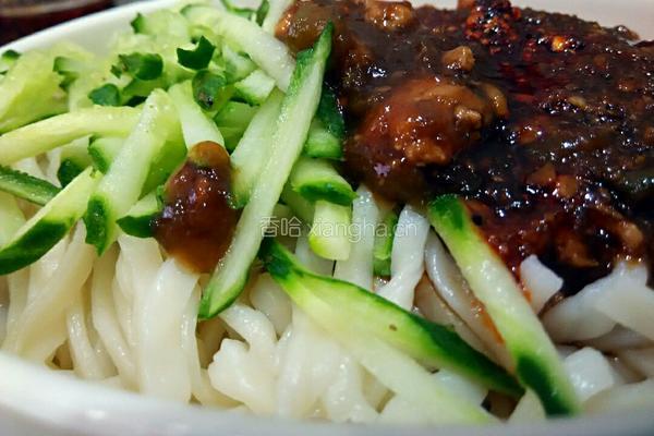 黄瓜丝打卤面的做法图解11