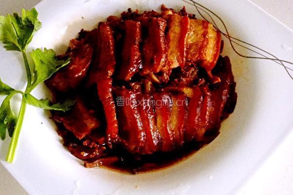 梅菜扣肉的做法图解6