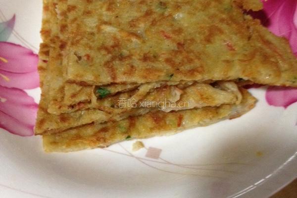 蔬菜煎饼的做法图解9