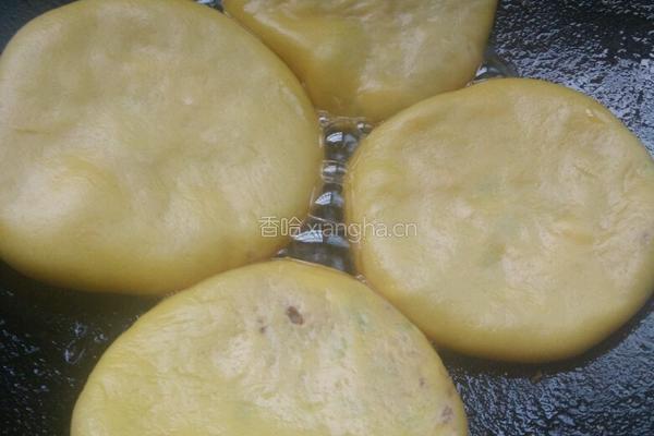 猪肉大葱陷饼的做法图解6