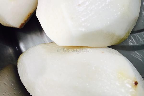 芋头烧豆腐的做法图解1