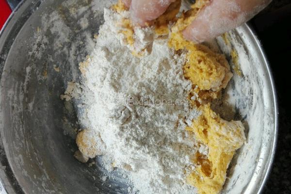 南瓜刺猬馒头的做法图解4