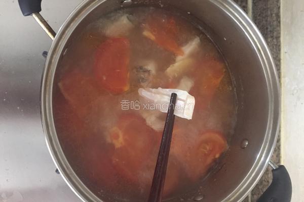 番茄鲈鱼汤的做法图解6