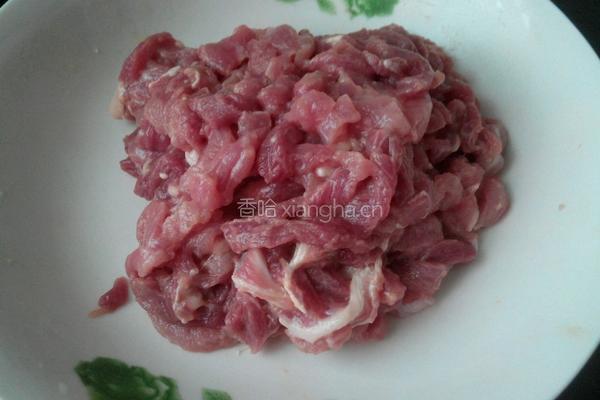 银芽肉丝的做法图解3