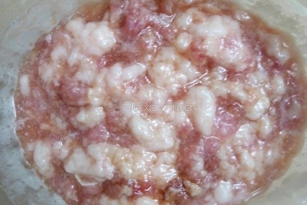 鸡蛋蒸碎肉饼的做法图解2