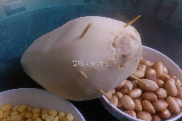 绿豆酿莲藕的做法图解6