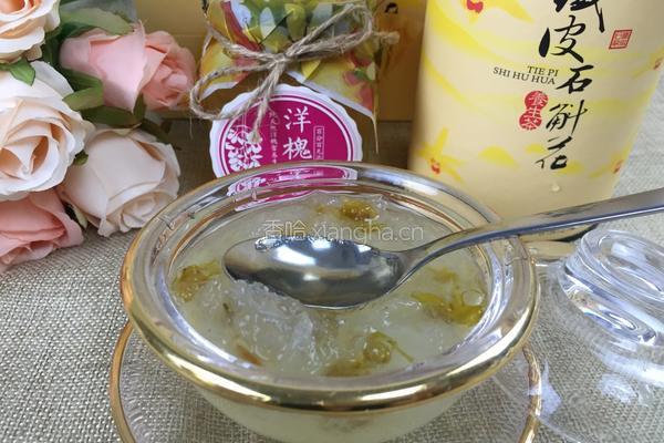 铁皮石斛花燕窝的做法图解6