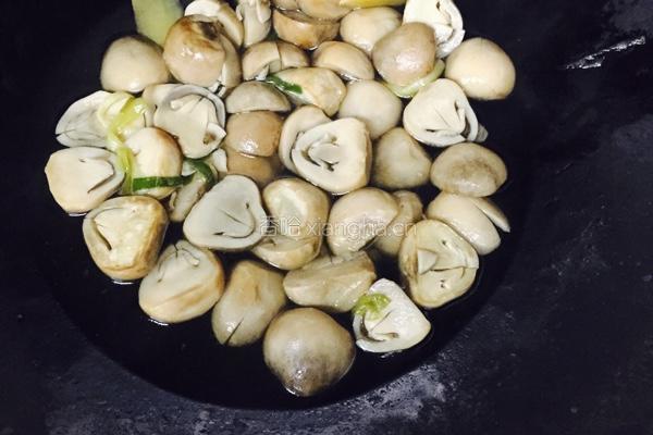 草菇炒牛肉的做法图解4