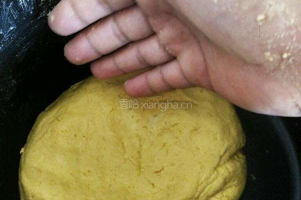 南瓜芋圆包花生的做法图解4